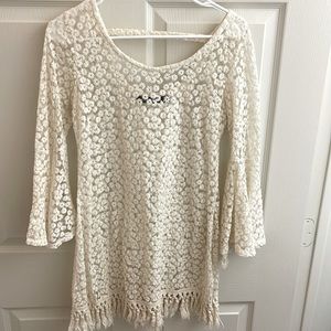 Beautiful lace/crochet dress